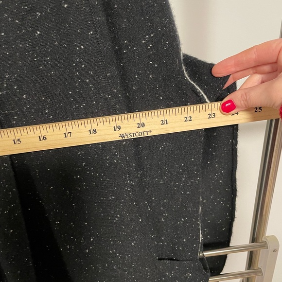 Long 100% cashmere belted cardigan - Picture 5 of 5